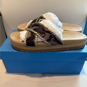 Jack Rogers Lexi Criss Cross Sandals 8.5 EUC